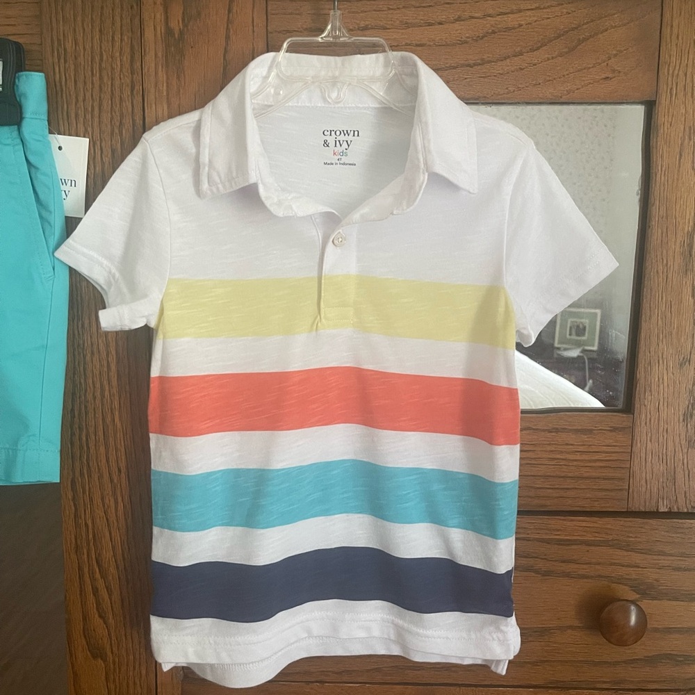 Polo Shirt Short Sleeve Size 4T
